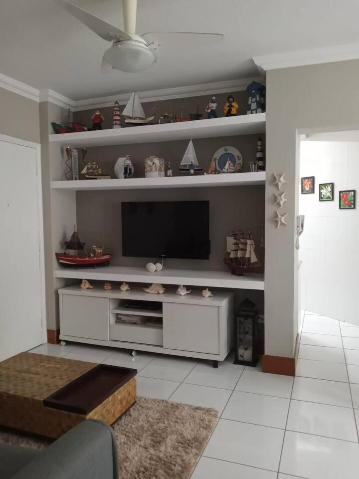 Apartamento completo na calçada da praia Apartment Guaruja Exterior photo
