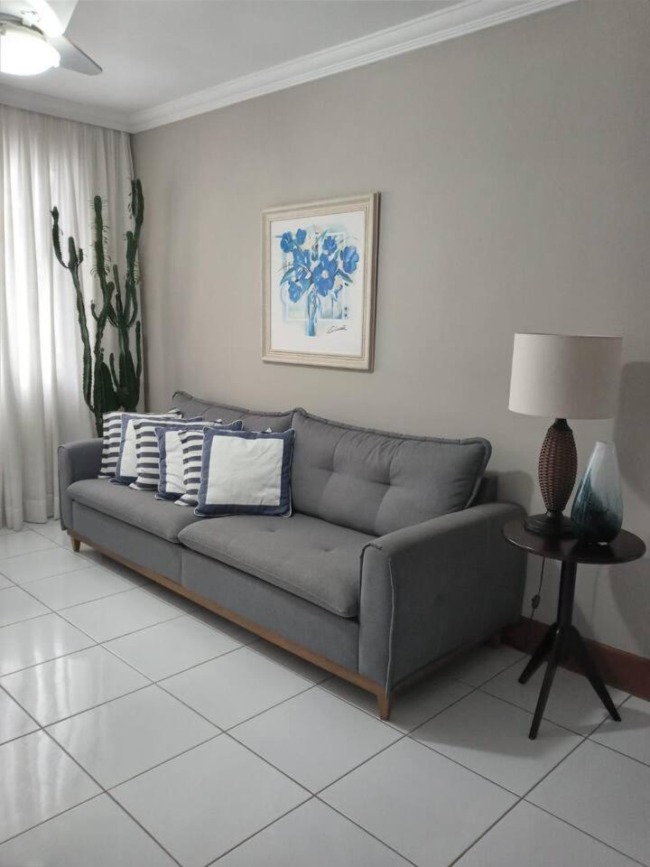 Apartamento completo na calçada da praia Apartment Guaruja Exterior photo